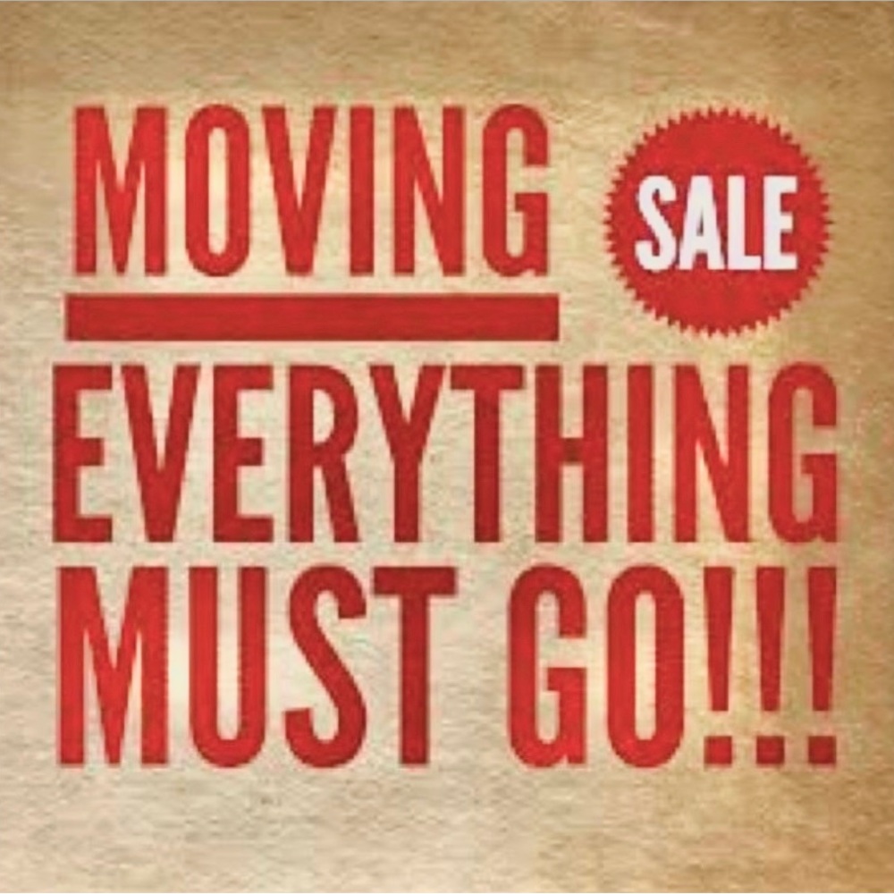 Moving Sale Prices Start at $5.  25% OFF 2 ITEMS or MORE & save on shipping!
